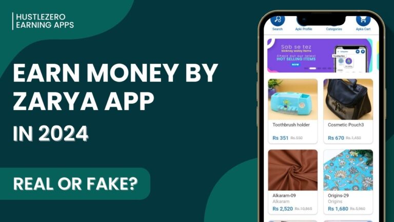 Discover how to earn money online in Pakistan with the Zarya app. This review reveals the truth – real opportunity or scam?