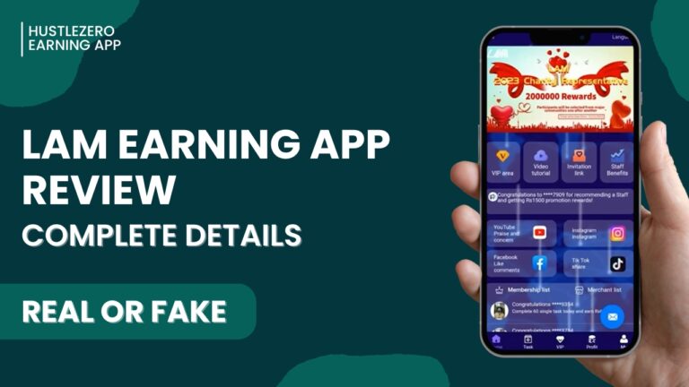 The LAM earning app was a scam! People in Pakistan lost money. Read how it happened and protect yourself.